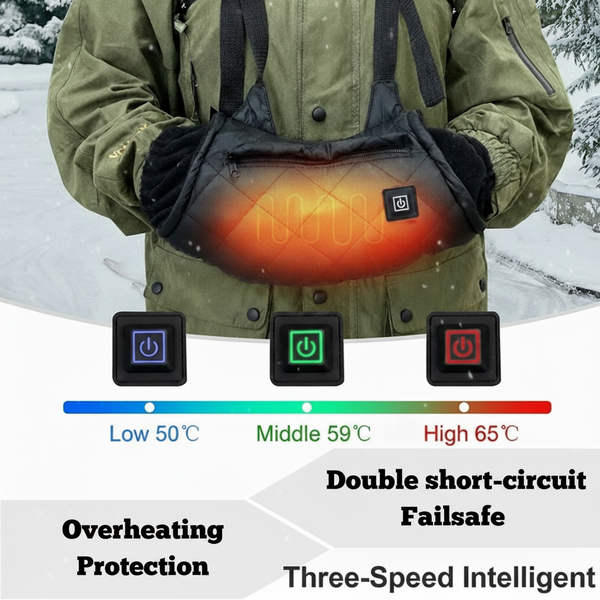 TikeoKeo ThermoCave™ Beheizter Handmuff USB