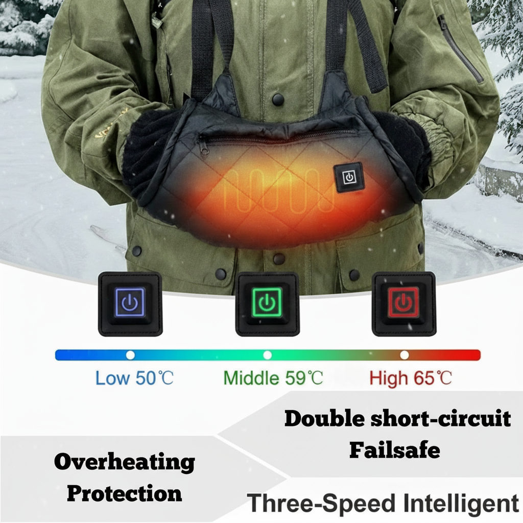 TikeoKeo ThermoCave™ Beheizter Handmuff USB