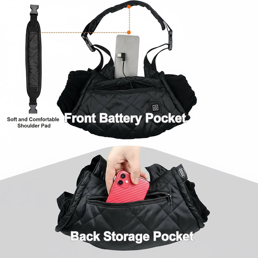 TikeoKeo ThermoCave™ Beheizter Handmuff USB